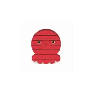 Pop It Fidget Anti Stress Colorido - Polvo Vermelho