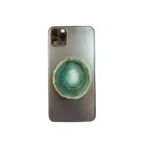 Pop Socket Pedra Natural Personalizado