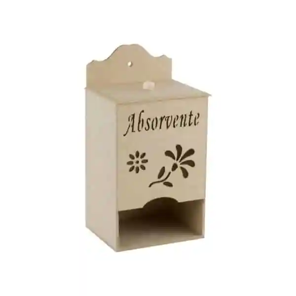 Porta-Absorvente Banheiro Personalizado