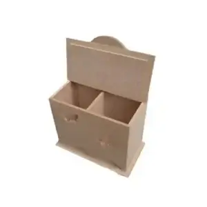Porta-Absorvente com 2 Divisórias em MDF