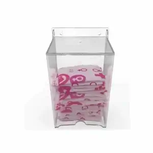 Porta-Absorvente em Acrílico Transparente