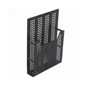 Porta Catálogo de Parede Metal Preto