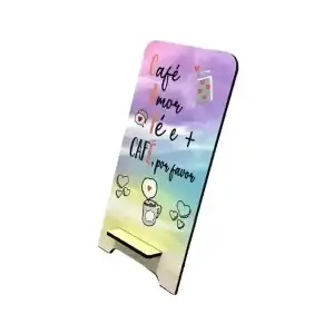 Porta Celular Personalizado MDF