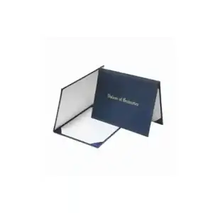 Porta Certificado Capa Dura Búfalo Azul Marinho