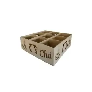 Porta Chá MDF Personalizado