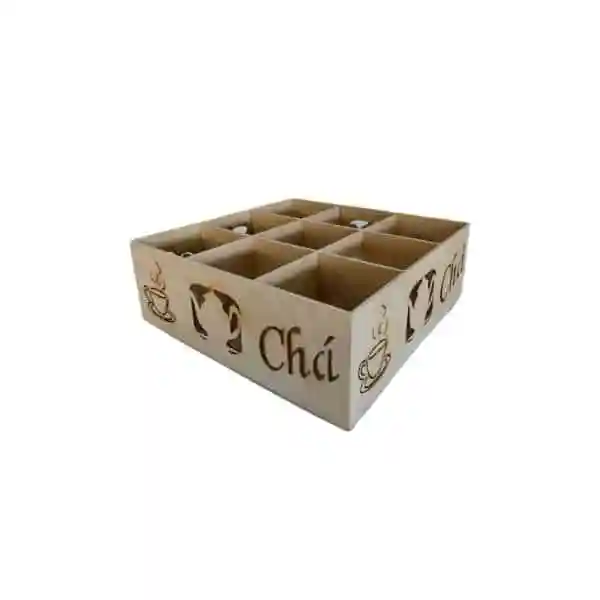Porta Chá MDF Personalizado