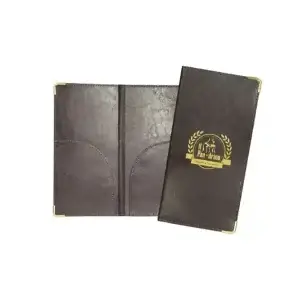 Porta Conta em Couro Legítimo Personalizado