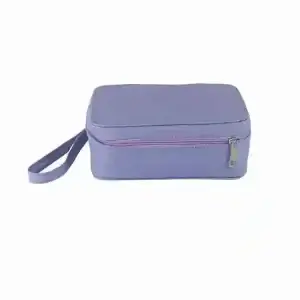 Porta Cosméticos G Lilás Personalizado