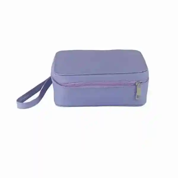 Porta Cosméticos G Lilás Personalizado