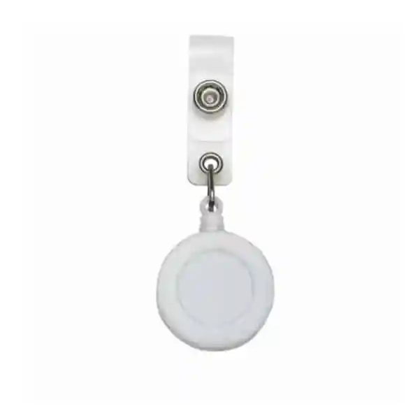 Porta Crachá Retrátil Roller Clip