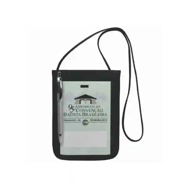 Porta Credencial com Caneteiro Personalizado