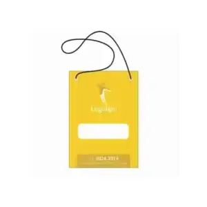 Porta Credencial de Plástico Personalizado