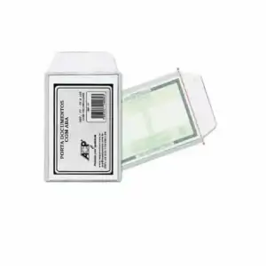 Porta Documentos em PVC Cristal 65x95 mm