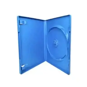 Porta Dvd Duplo Box Preto 14mm