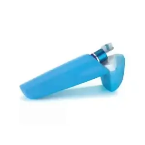 Porta Escova de Dente e Creme Dental Azul