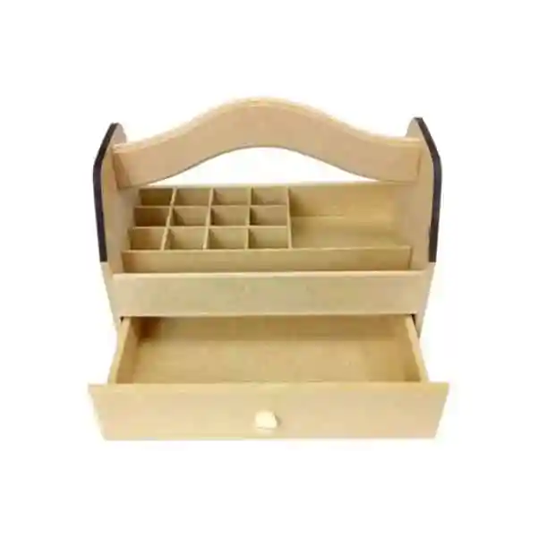 Porta Esmaltes em MDF com Gaveta Grande