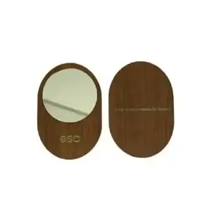 Porta Espelho de Madeira Personalizado