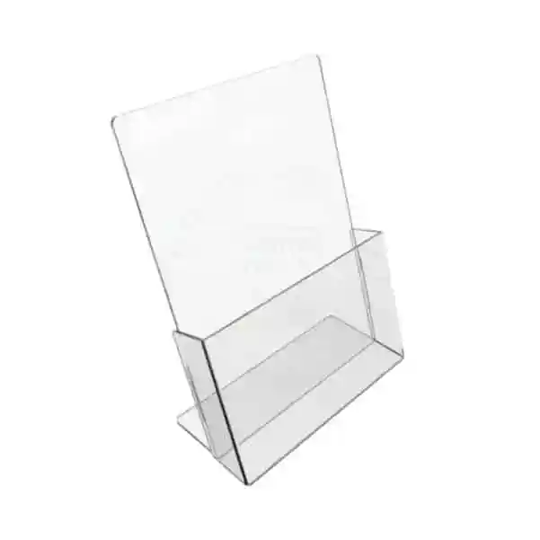 Porta Folheto Parede Acrílico Personalizado