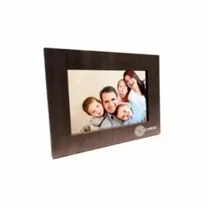 Porta Fotos de Madeira Personalizado