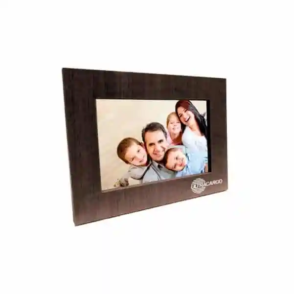 Porta Fotos de Madeira Personalizado