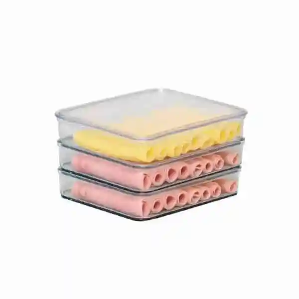 Porta Frios Triplo Triplex Luxo 3 Compartimentos