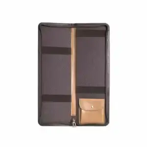 Porta Gravata Duplo em Couro Personalizado