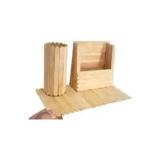 Porta Lápis com Palito de Picolé Personalizado