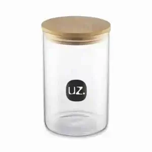 Porta Mantimento Vidro Personalizado