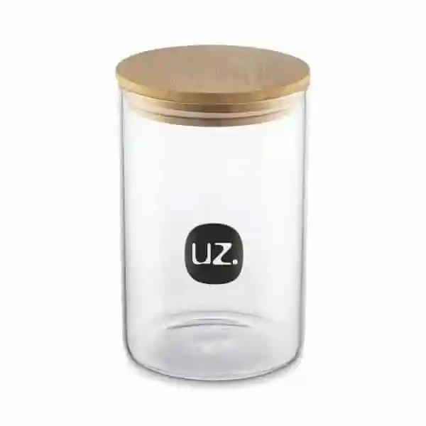 Porta Mantimento Vidro Personalizado