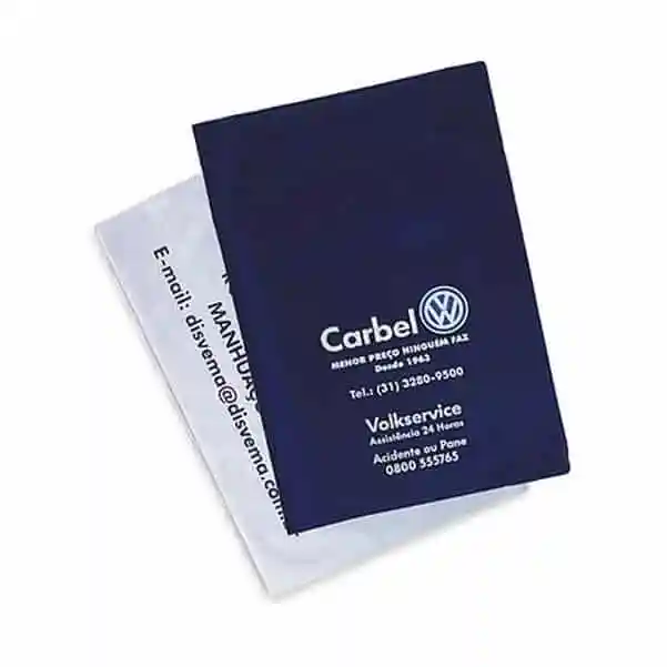 Porta Manual Personalizado em PVC
