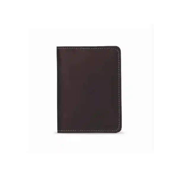 Porta Passaporte Bidins Marrom Personalizado