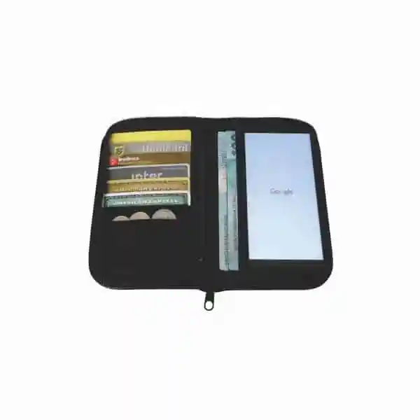 Porta Passaporte com Porta cartão de Credito