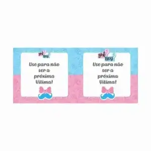 Porta Preservativo Lembrancinha Chá de Bebê
