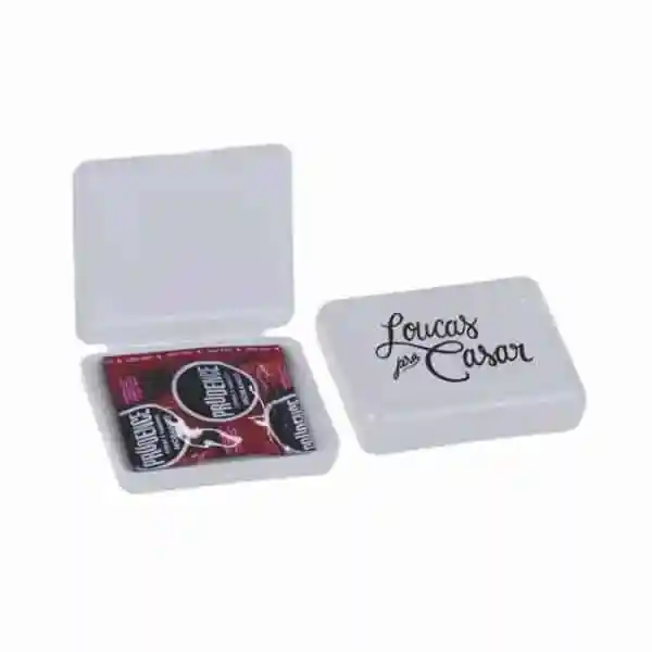 Porta-Preservativo Plástico Personalizado