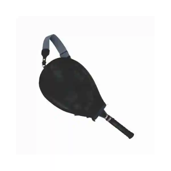 Porta Raquete de Tennis Preto Liso Personalizado