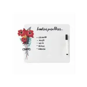 Porta Recados Floral Personalizado