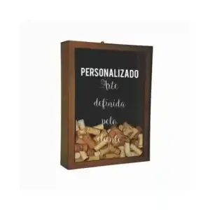 Porta Rolhas de Vinho Personalizado