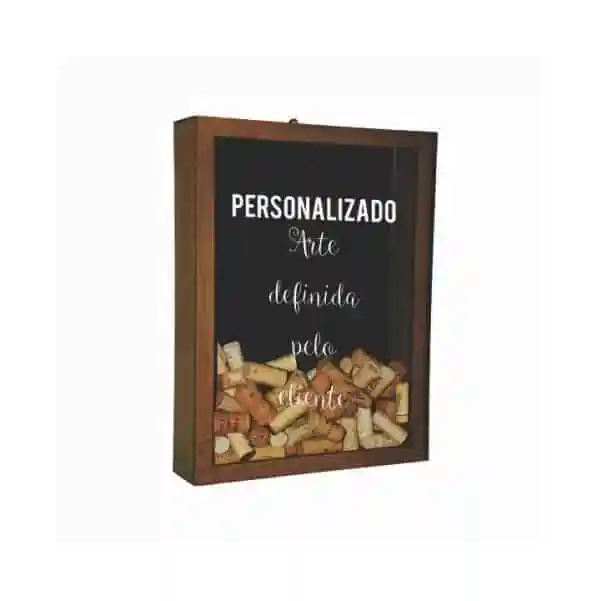 Porta Rolhas de Vinho Personalizado