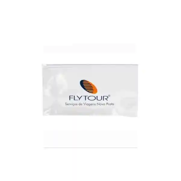 Porta Voucher com Zíper Personalizado
