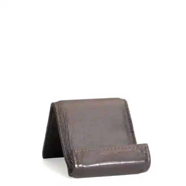 Porta-celular De Mesa Em Couro