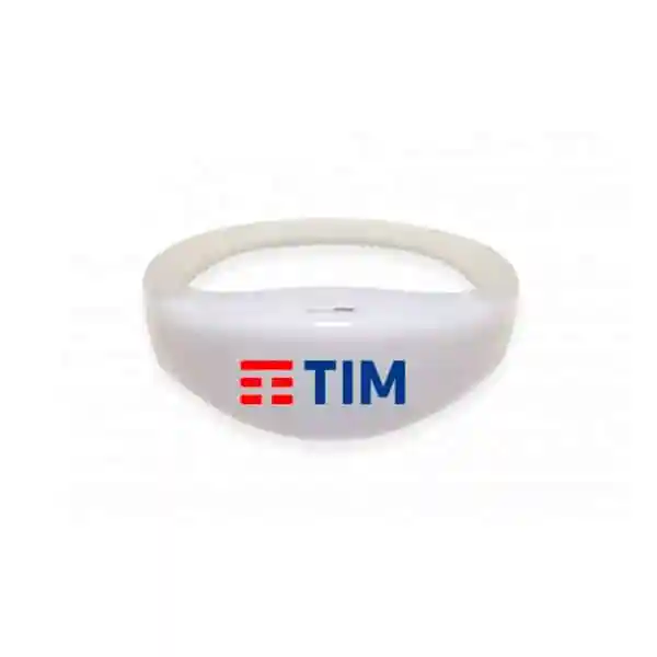 Pulseira com LED Colorido Ativada por som/música