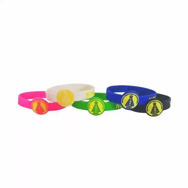 Pulseira de Borracha Nossa Senhora