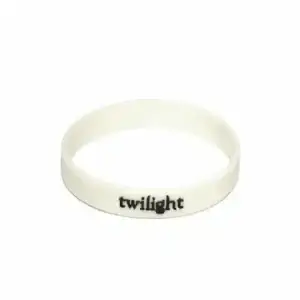 Pulseira de Silicone com Gravação em Alto Relevo com Cor