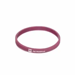 Pulseira de Silicone Fininha e Multicolorida