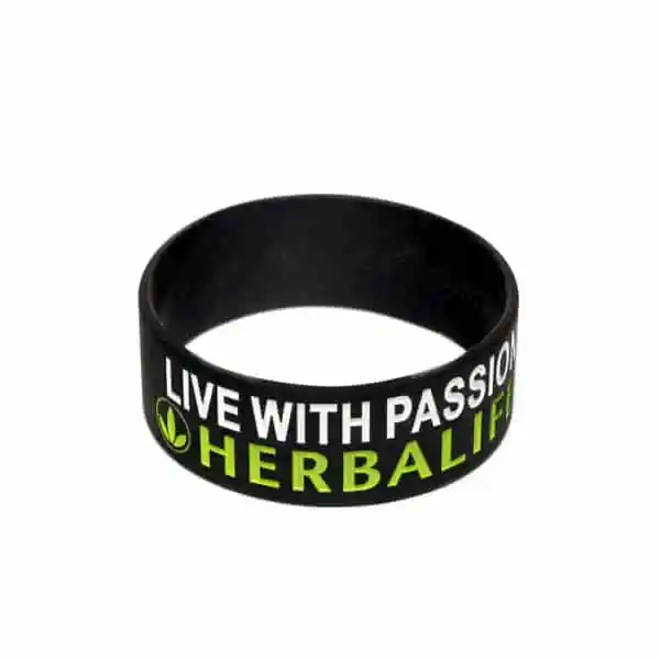 Pulseira de Silicone Larga Personalizada