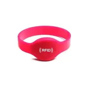 Pulseira de silicone com chip RFID NFC Promocional