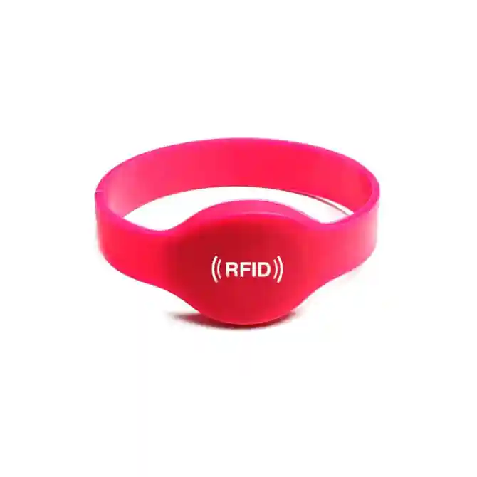 Pulseira de silicone com chip RFID NFC Promocional