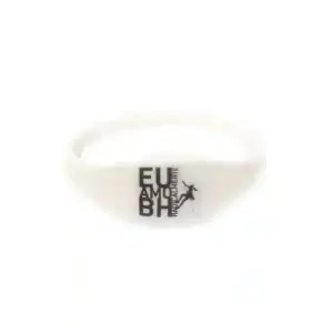 Pulseira silicone com chip RFID NFC