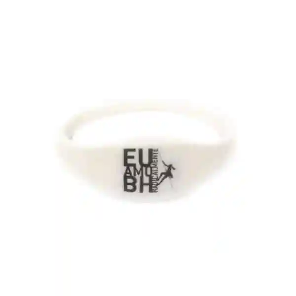 Pulseira silicone com chip RFID NFC