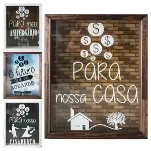 Quadro Porta Dinheiro